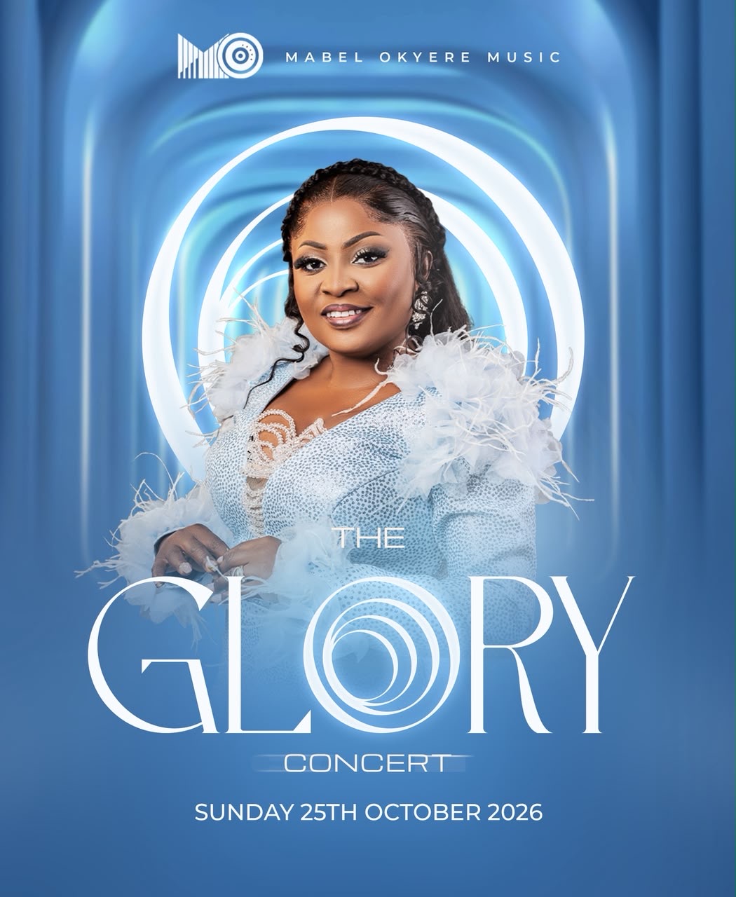 MABEL OKYERE SETS OCTOBER 25 FOR MAIDEN EDITION OF ‘THE GLORY CONCERT’