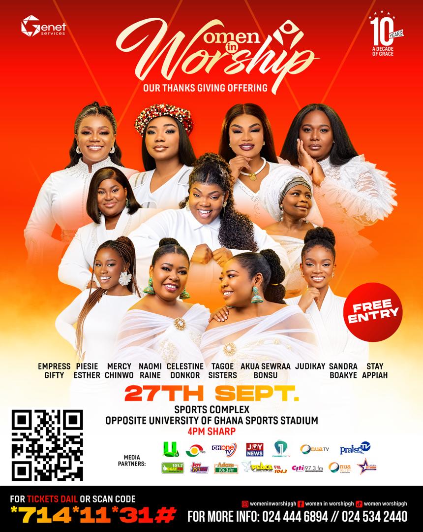WOMEN IN WORSHIP TURNS 10 WITH A DECADE OF GRACE AND 10 POWERFUL GOSPEL VOICES